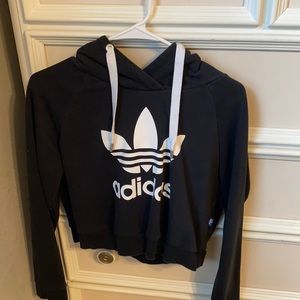 Adidas cropped hoodie